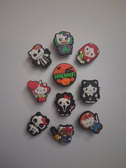 Hello Kitty Horror Movie Croc Charms