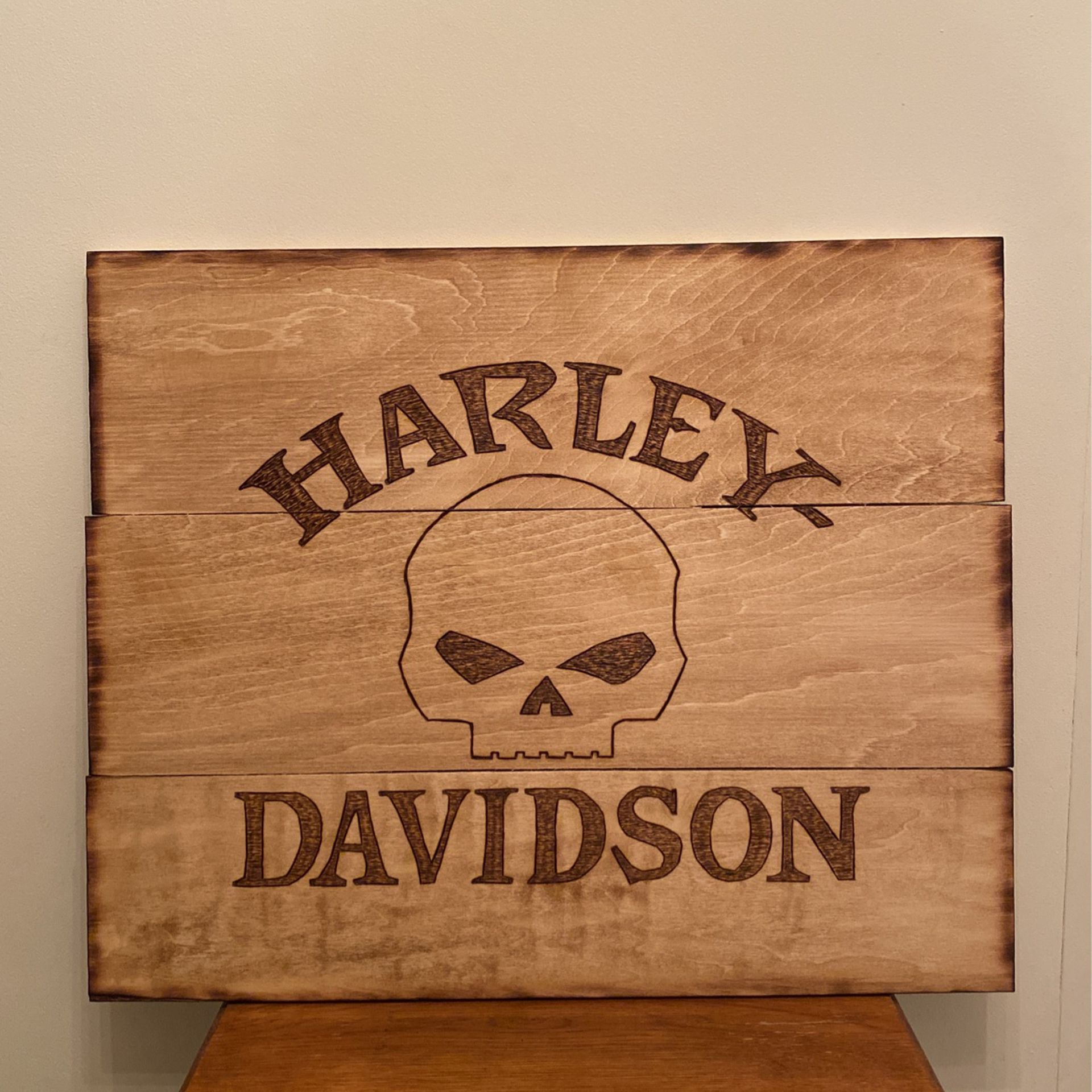 Harley-Davidson Wood Sign