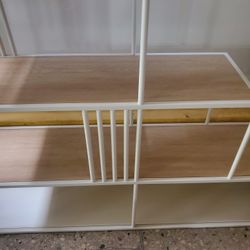 Minimalist Divider Bookshelf with Slats(New In A Box)