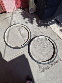 Evo easy glide 26x2.125 white wall tires