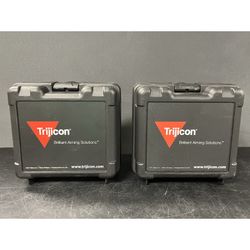 (2) Empty Trijicon Hard Case Box with egg crate style foam. Multipurpose storage box, impact resistant case. $20ea