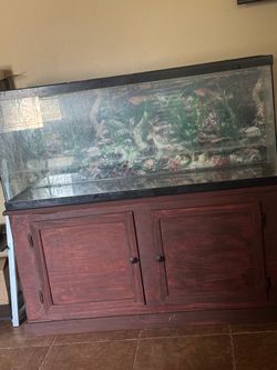 Fish tank with stand