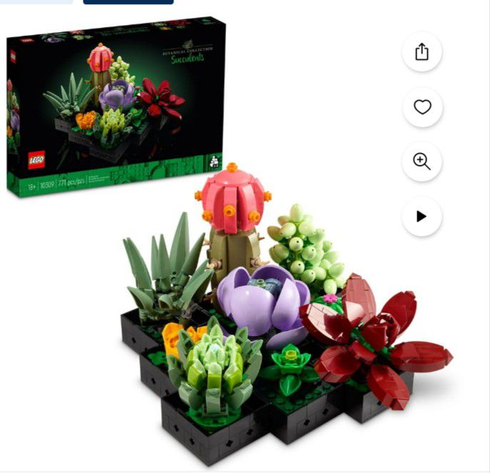 Lego Succulents 