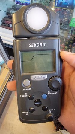 Sekonic light variable detector