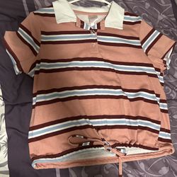 CUTE CROP TOP SHIRT 