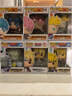 6 Rare Anime Funko Pops !!
