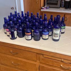41 Wild Tonic Blue bottles