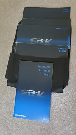 Honda CRV Owners Manual