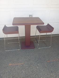 TABLE AND TWO CHAIRS