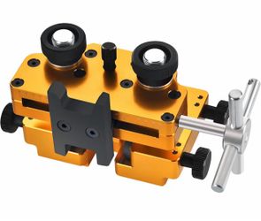Sight Pusher Tool with Heavy-Duty Aluminum Frame and Rotatable Sight Prong Sight Tool for Front and Rear Sights, High Precision, Sight Adjustment Tool