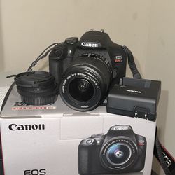 Canon Eos Rebel t7 (Like new) 