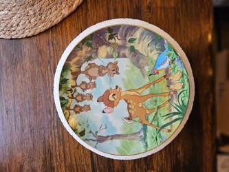 Vibtage Disney plates bambi