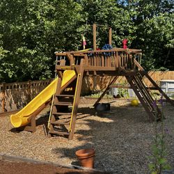 Xtra large Rainbow play structure