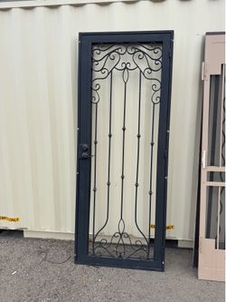 Iron security door 36x96