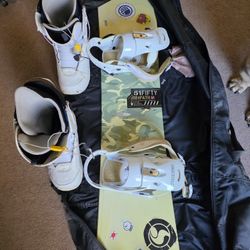 Snowboard Boots Bindings 