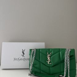 YSL Brand New Green Bag 