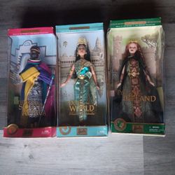 Mattel Princess Dolls Of The World  Barbie Collectibles. Different Price.