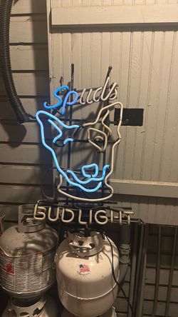 Vintage spuds Bud Light Neon