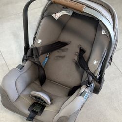 Nuna PIPA RX Infant Car Seat and RELX Base, Ring Adapter 