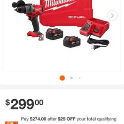 Milwaukee 2904-20 18Volt 1/2 Hammer Drill/driver