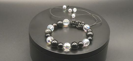 handmade bracelet turmaline and christals 