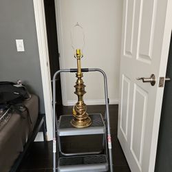 2 Leviton Brass Lamps From 1990s