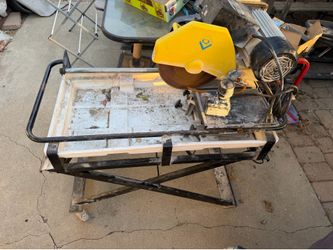 QEP 10" Professional Wet Tile Saw with Folding Stand – Model TY1000A