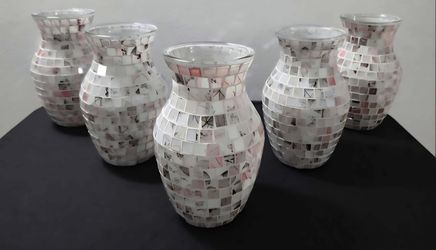 *** CLEARANCE *** Select PIC Frame Mosaic Vases ($10 EACH) @ Lasting Creations
