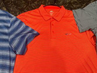 Men’s Greg Norman “Attack Life” Golf Shirts, Size XXL.  Approximately 18 available.  Asking $10 each