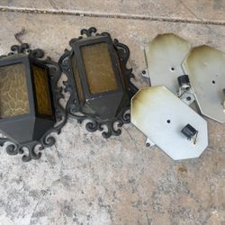 Outdoor sconces X2