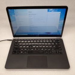 Dell XPS 13, Intel Quad Core i5 CPU, 128GB SSD, 4GB RAM, Windows 10 PROFESSIONAL, WI-FI, Bluetooth 
