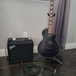 Ltd Electric Guitar With Amplifier 