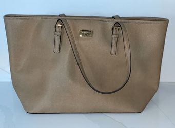 Michael Kors Tote Bag - leather Khaki Color