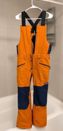 Burton Reserve Bib Pants Men's Small S True Penny Snowboard Ski Living Lining