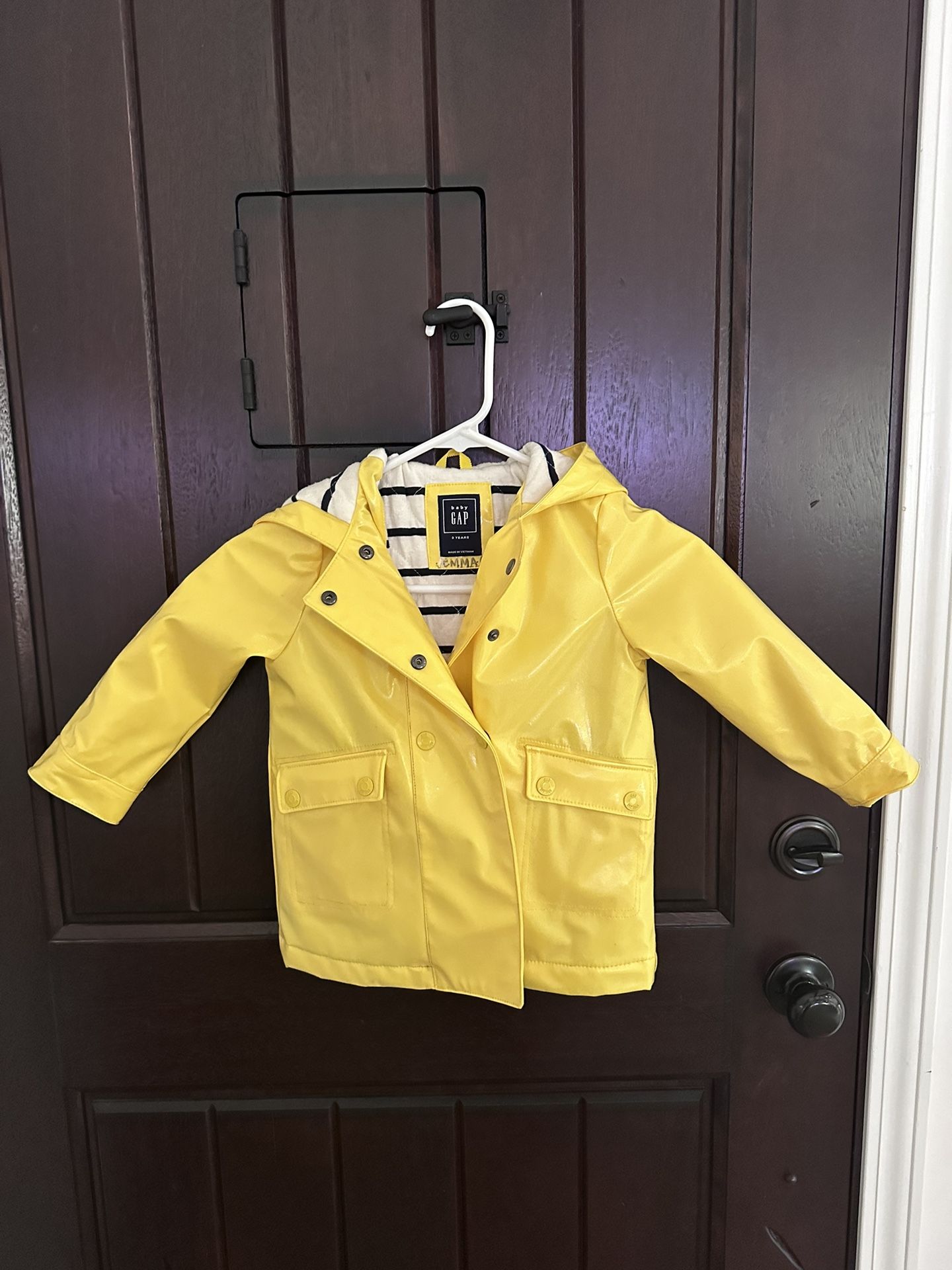 Toddler Yellow Rain-jacket