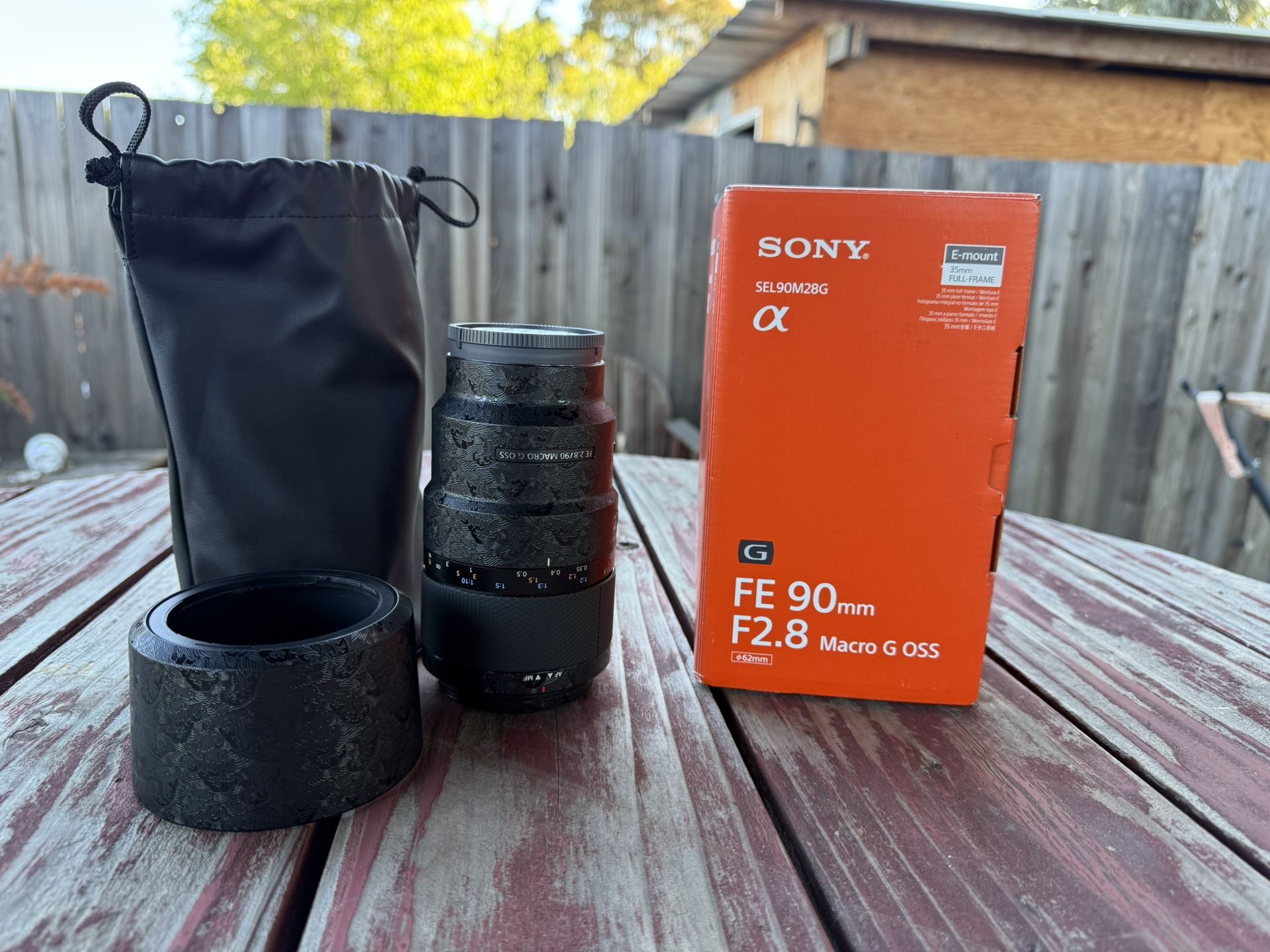 Sony FE 90mm F2.8 Macro G OSS