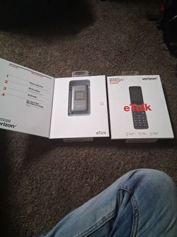 ETalk flip phone by Verizon