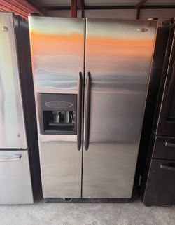Maytag Stainless Steel Refrigerator And Freezer