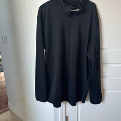 Under Armour Black 1/4 Zip Pullover Sweatshirt 3xl