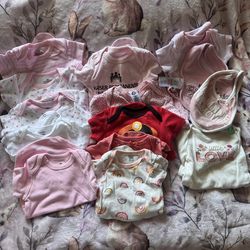 Baby Girl Clothes 0-6 Months