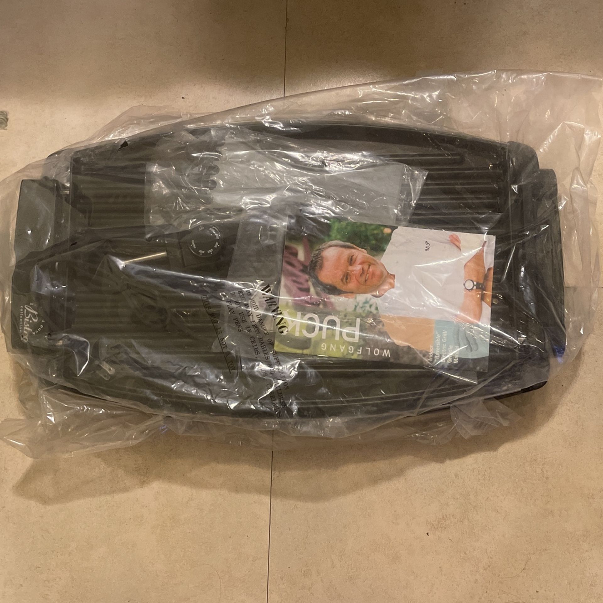 wolfgang puck indoor reversible electric grill/griddle manual
