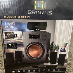 Brand New 4K Laser Home Theater Setup – Epson Pro Cinema QL3000 + Screen + 5.1 Surround Sound