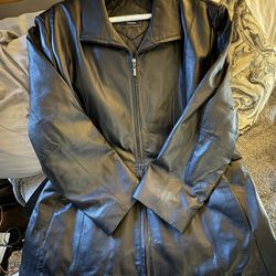 Woman’s 3x Leather Jacket 