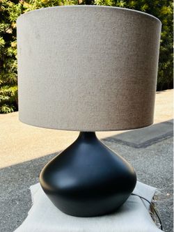West Elm Asymmetrical Table Lamp