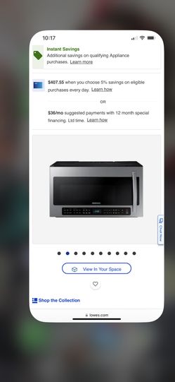 Samsung Microwave