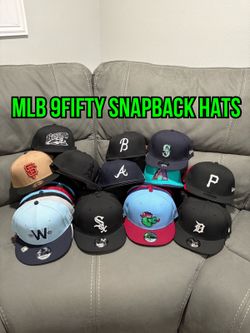 MLB New Era  Astros, Braves, Giants , Padres , A’s , Brewers, Yankees Many More Teams  9fifty SnapBack Hats
