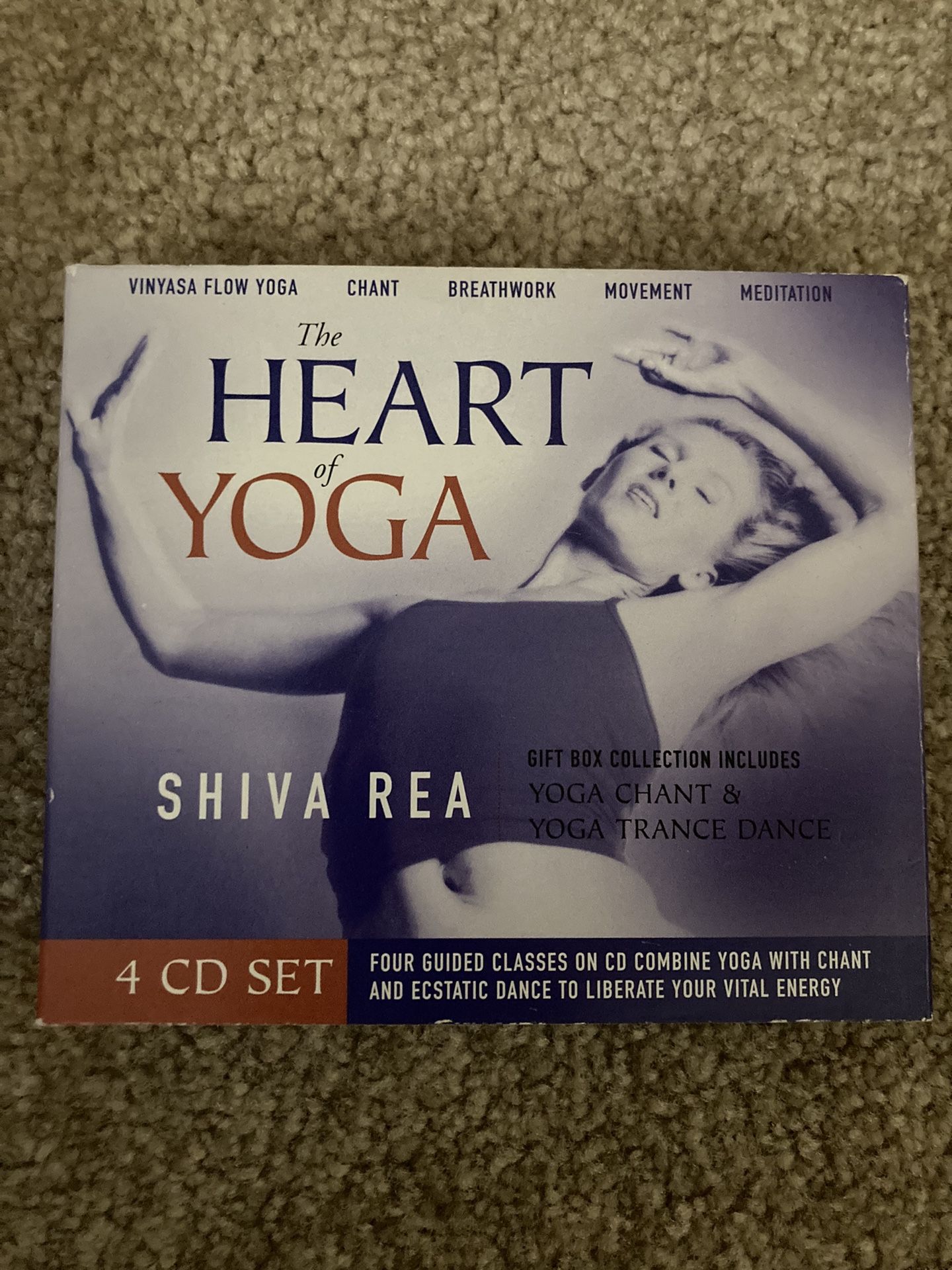 The Heart Of Yoga, 4 CD Set, By Shive Rea