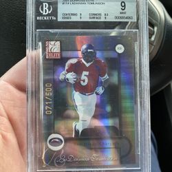 2001 Donruss Elite LaDainian Tomlinson RC #’d/500 PSA 9 Mint