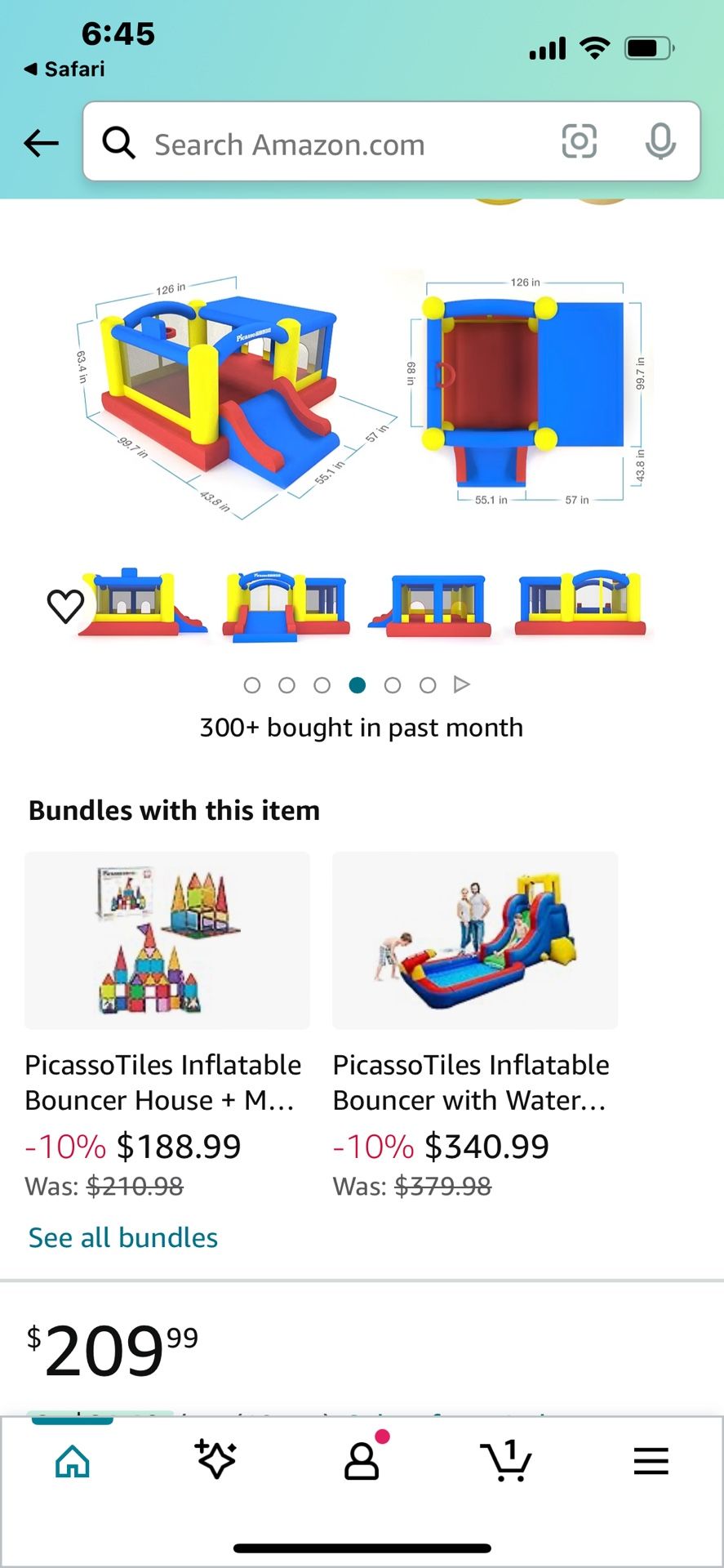 Picasso Bounce House From Amazon 