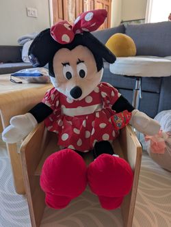 Vintage Minnie mouse 28" Plush